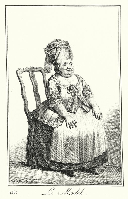 The Model by Joseph Franz von (after) Goez