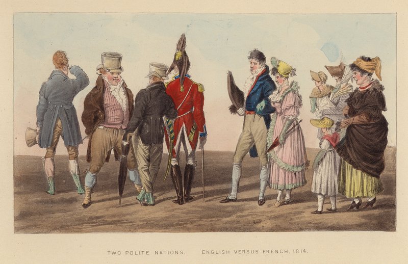 Two Polite Nations, English Versus French by Joseph Grego