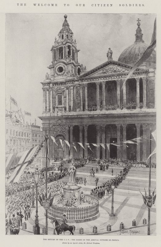 The Welcome to Our Citizen Soldiers by Joseph Holland Tringham