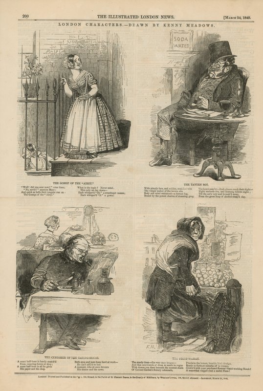 London Characters by Joseph Kenny Meadows