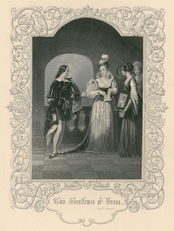 Two Gentlemen of Verona by Joseph Kenny Meadows