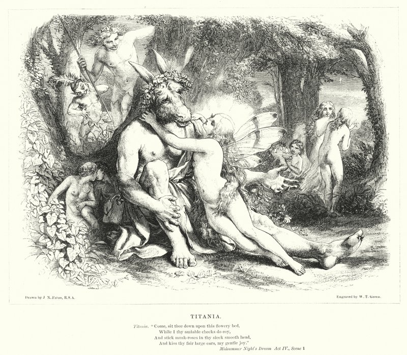 Titania by Joseph Noel Paton