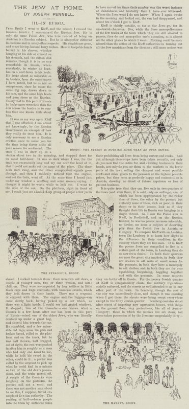 The Jew at Home by Joseph Pennell by Joseph Pennell