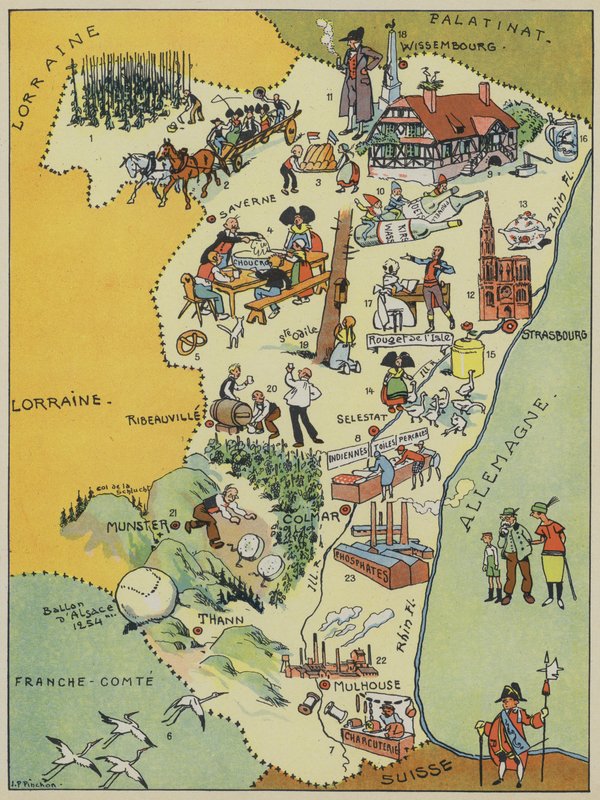 Alsace by Joseph Porphyre Pinchon