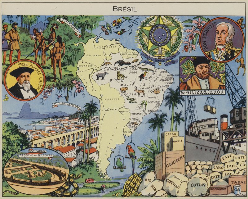 Bresil by Joseph Porphyre Pinchon