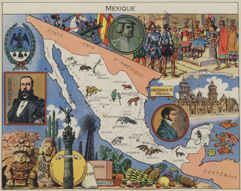 Mexique by Joseph Porphyre Pinchon