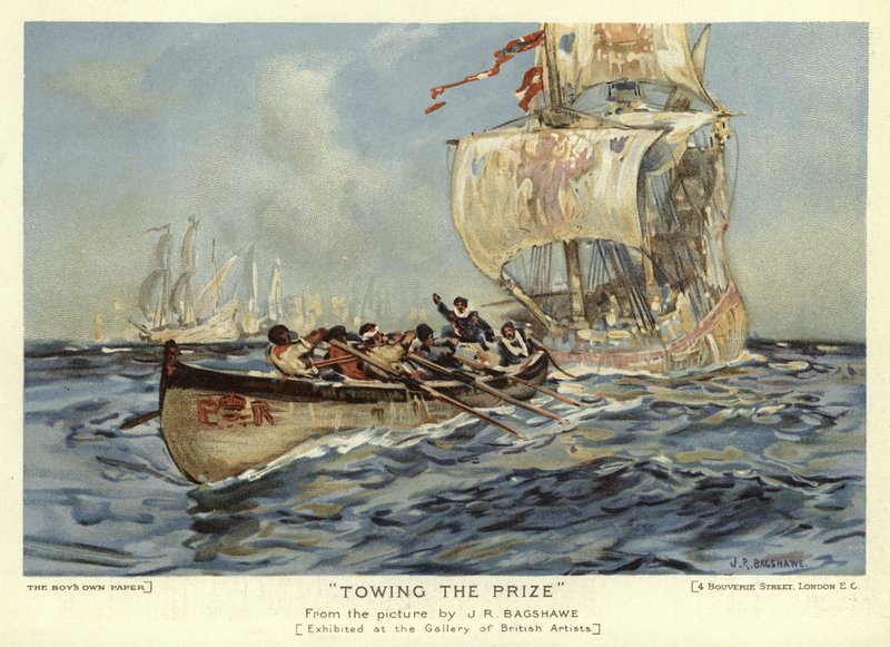 Towing the Prize by Joseph Richard Bagshaw