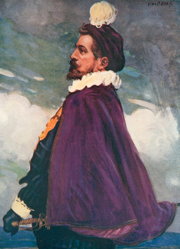Sir Walter Raleigh by Joseph Simpson