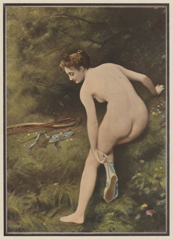 Artemis, goddess of the hunt by Joseph Wencker