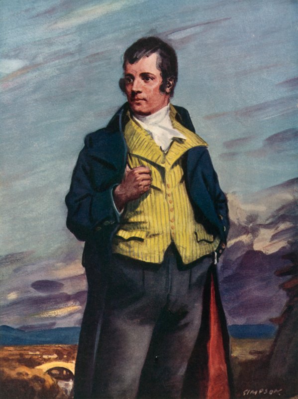 Robert Burns, 1759-1796 by Joseph after Simpson