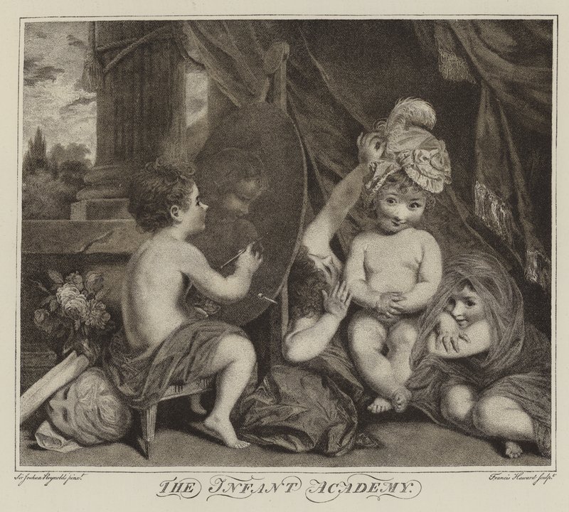 The Infant Academy by Joshua Reynolds