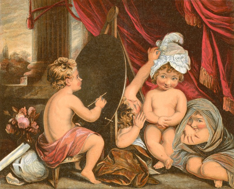 The Infant Academy by Joshua Reynolds