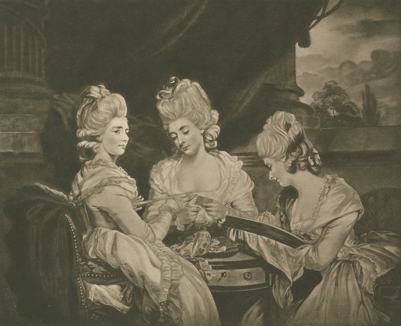 The Ladies Waldegrave by Joshua after Reynolds