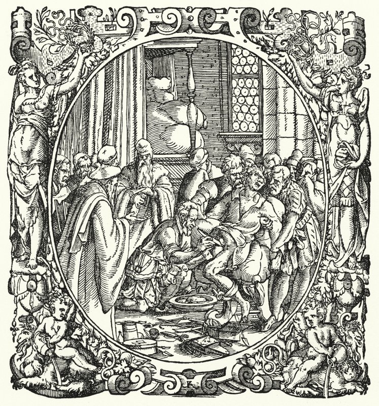 The Lithotomy by Jost (after) Amman