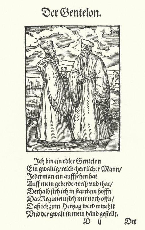 The Noblemen by Jost (after) Amman