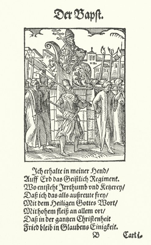 The Pope by Jost (after) Amman