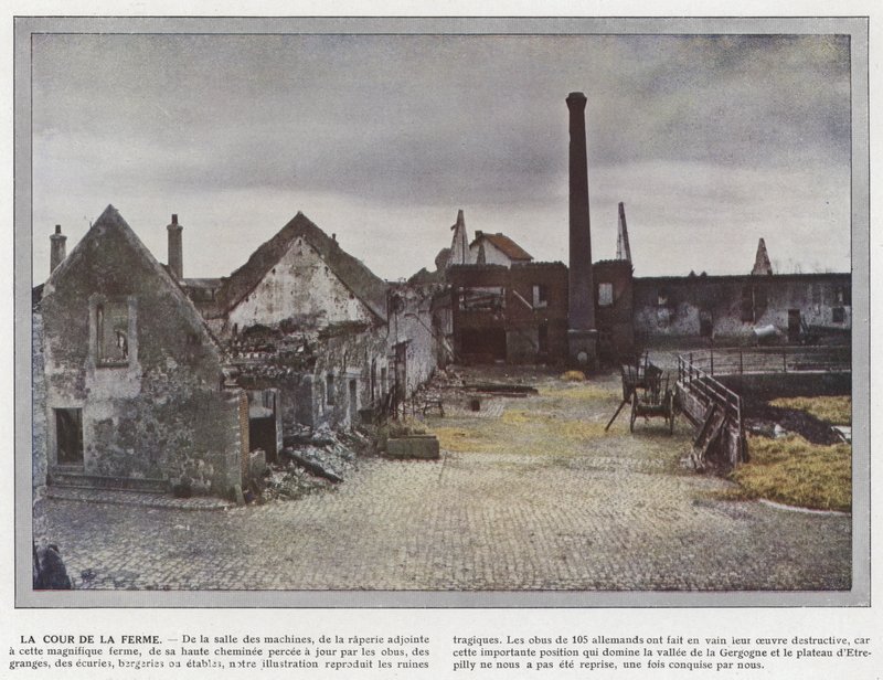 The Farmyard by Jules Gervais Courtellemont