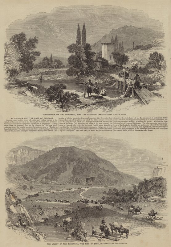Tchourgoun and the Pass of Barglar by Julian Portch