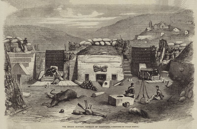 The Bridge Battery, Harbour of Sebastopol by Julian Portch