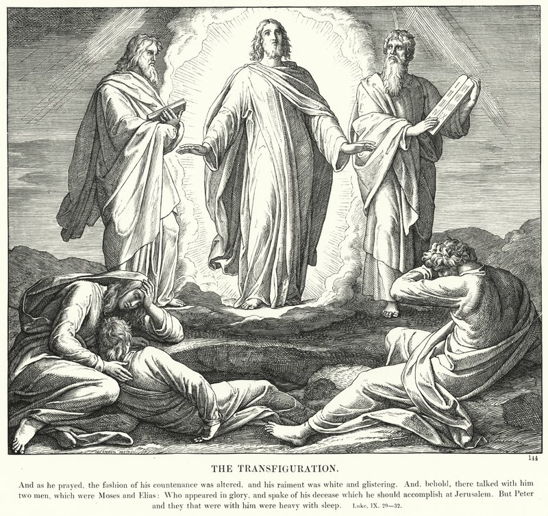 The Transfiguration by Julius (after) Schnorr von Carolsfeld