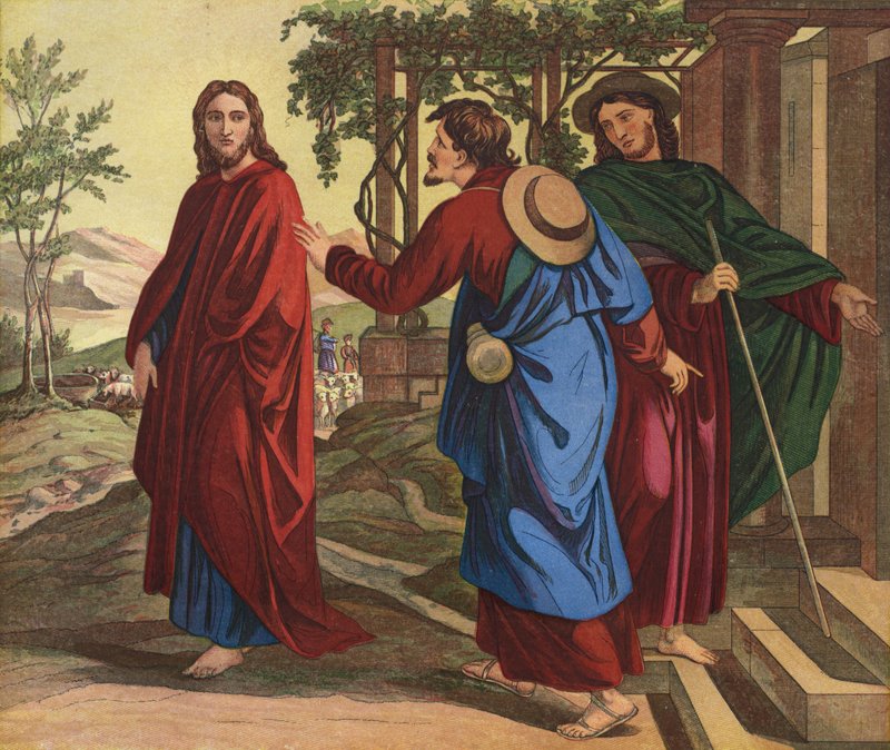 Abide With Us by Julius Schnorr von Carolsfeld
