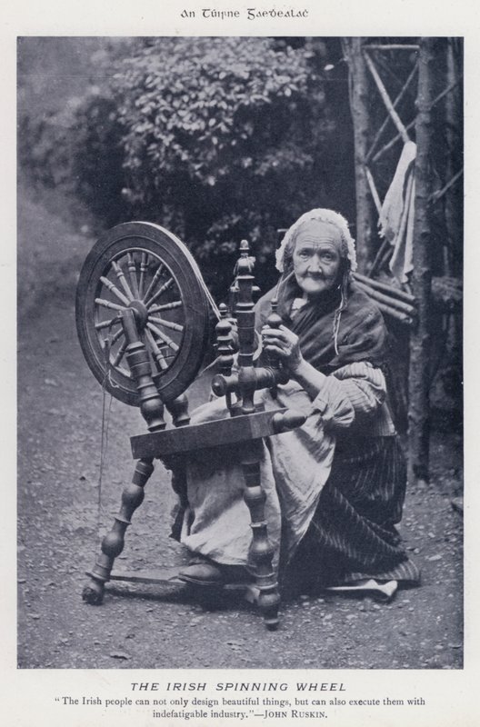 The Irish Spinning Wheel by Karl Karlovich Piratsky