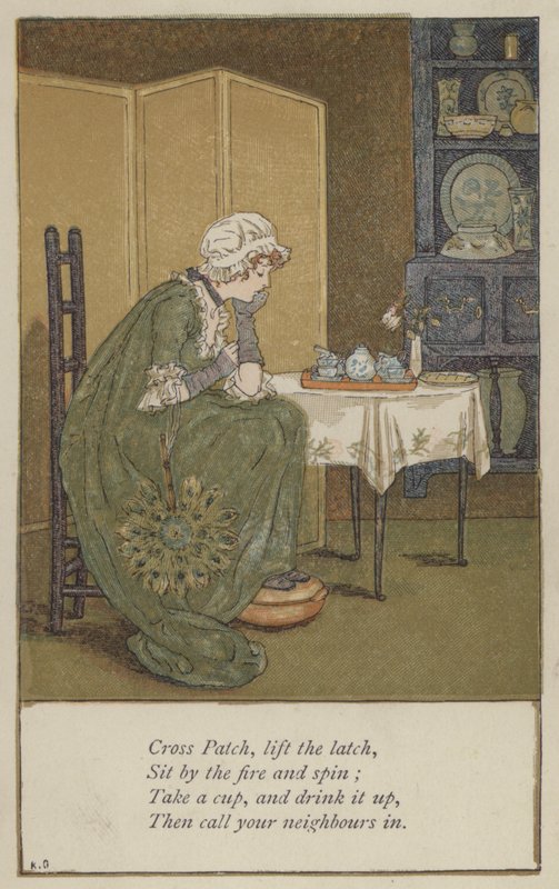 Cross Patch, Lift the Latch by Kate Greenaway