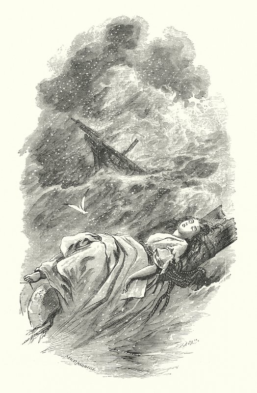 The Wreck of the Hesperus by Keeley Halswelle
