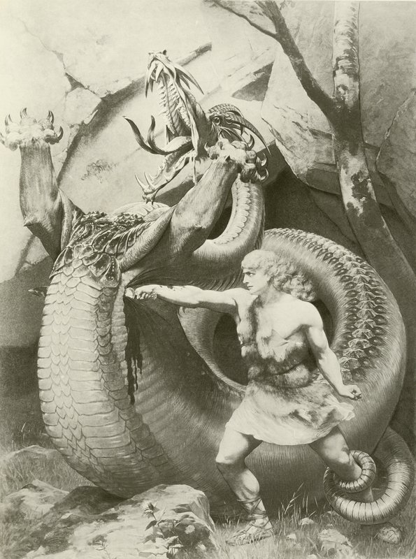 Siegfried, Act II Scene VI by Konrad Dielitz