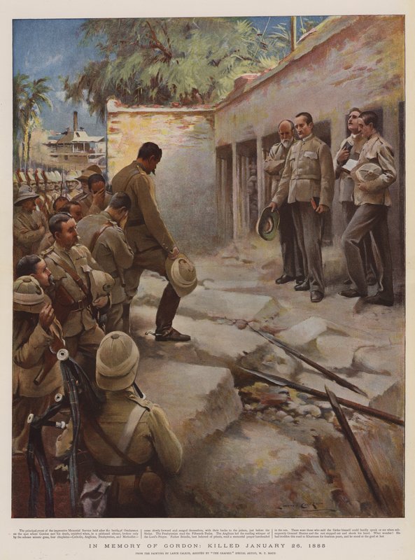 In Memory of Gordon, Killed 26 January 1885 by Lance Calkin