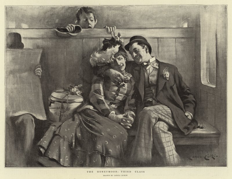 The Honeymoon, Third Class by Lance Calkin