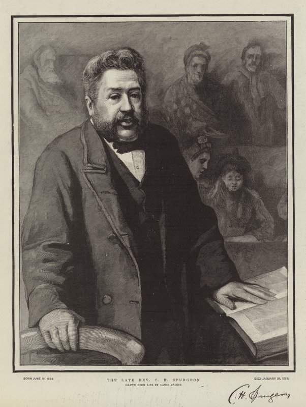 The Late Reverend C H Spurgeon by Lance Calkin