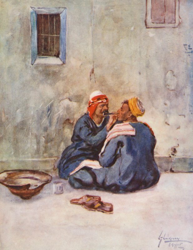 People of Egypt: Barber, Hallaq by Lance Thackeray