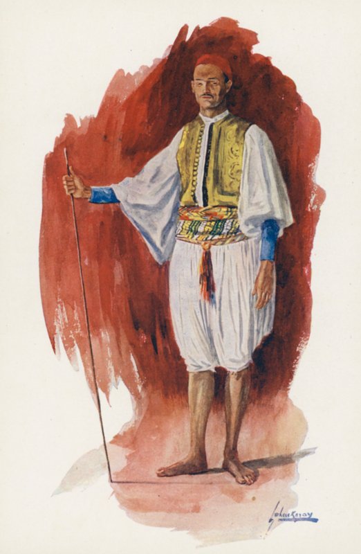 People of Egypt: Running Sais by Lance Thackeray