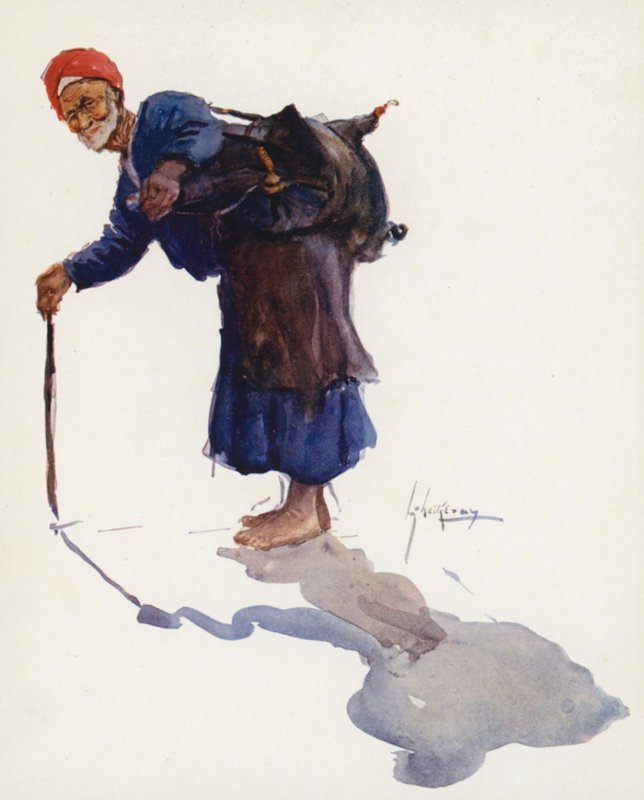 People of Egypt: Water-Carrier, Sakka by Lance Thackeray