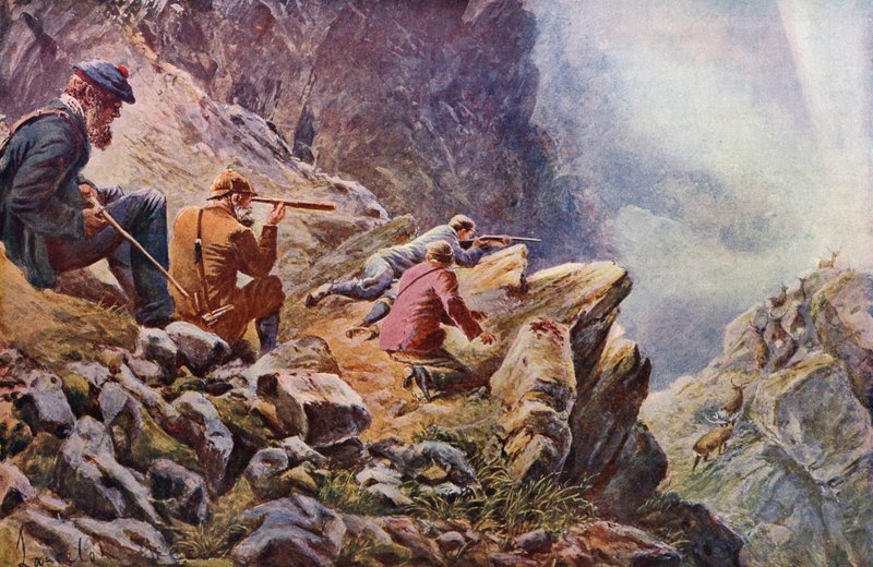 Picking the Big Stag by Lancelot Speed