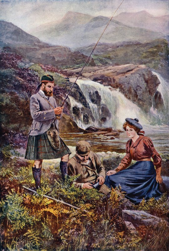 Trout Fishing by Lancelot Speed