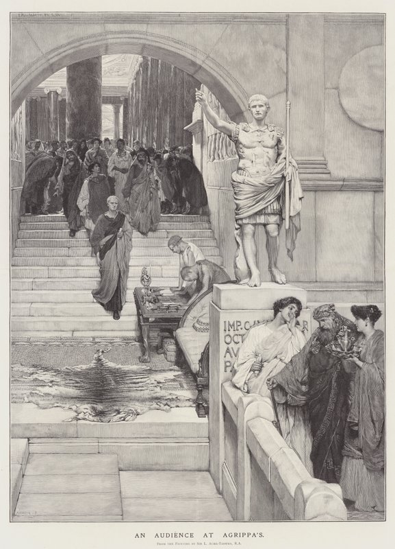 An Audience at Agrippa