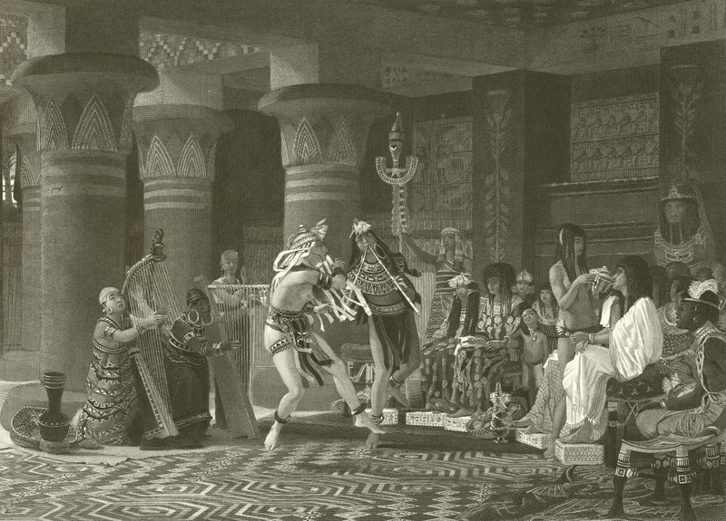 Pastime in Ancient Egypt by Lawrence Alma Tadema