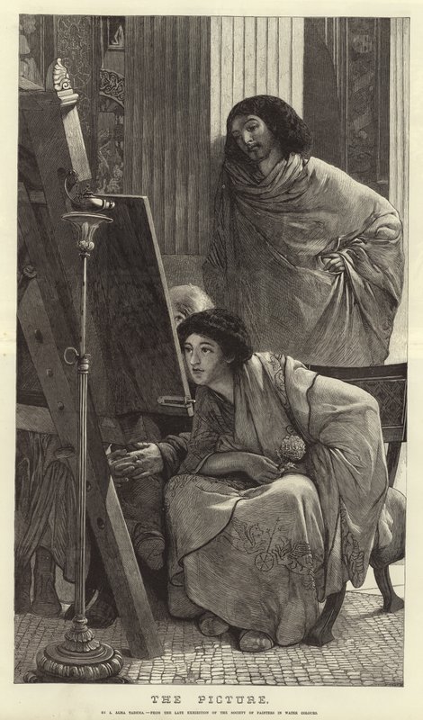 The Picture by Lawrence Alma Tadema