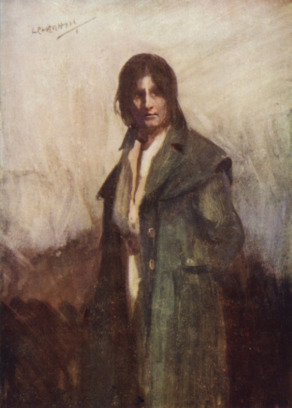Sydney Carton on the Scaffold by Leonard Raven Hill