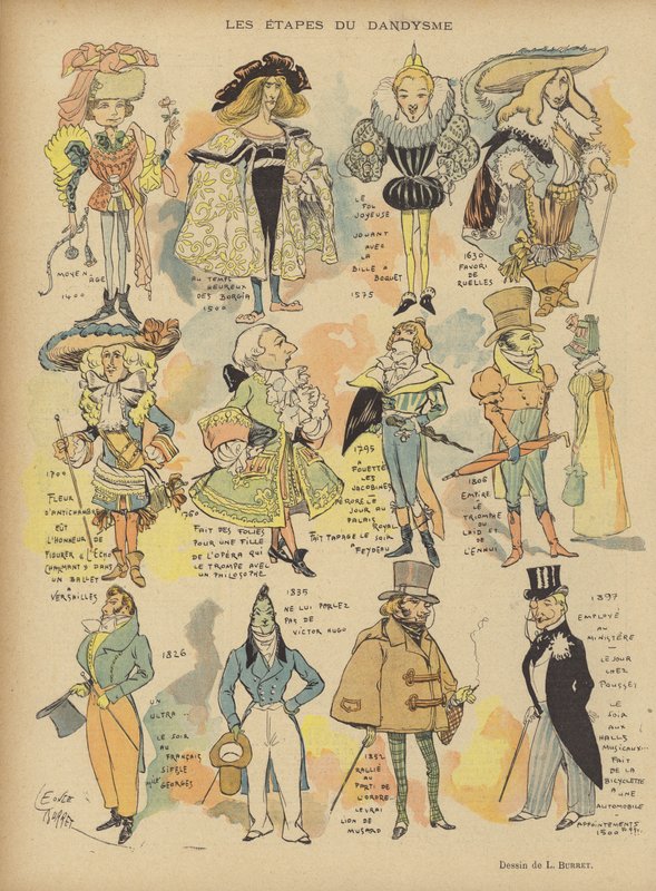 Illustration for Le Rire by Leonce Burret