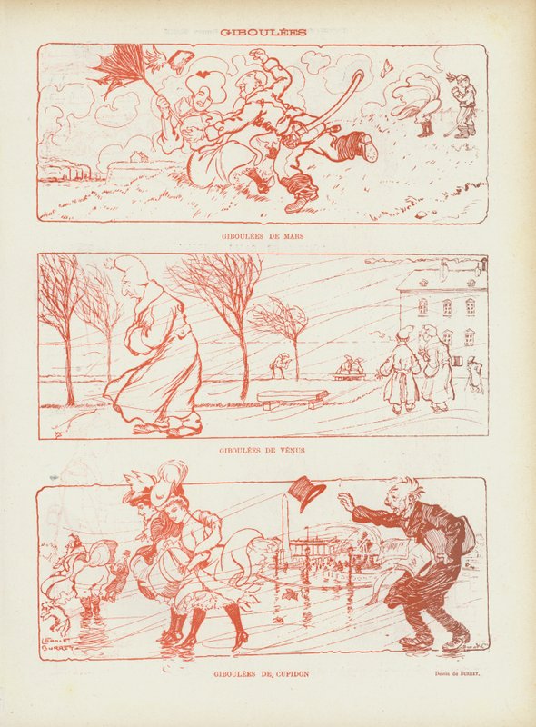 Illustration for Le Rire by Leonce Burret