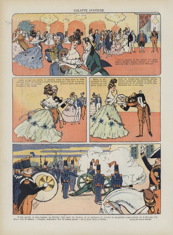 Illustration for Le Rire by Leonce Burret