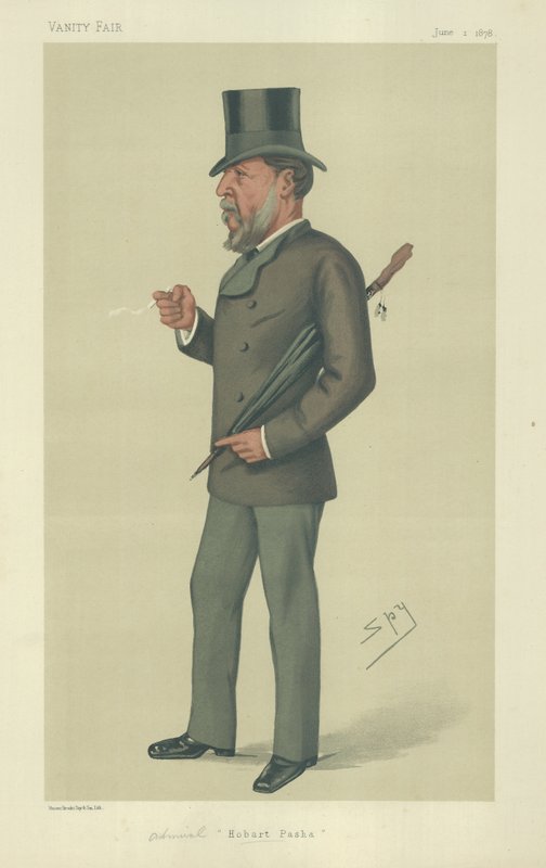 Admiral Augustus Charles Hobart-Hampden by Leslie Matthew Ward
