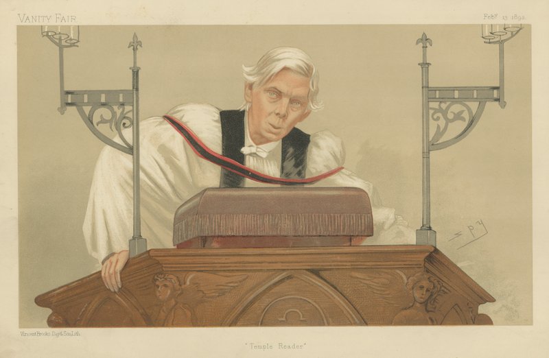 Canon Alfred Ainger by Leslie Matthew Ward