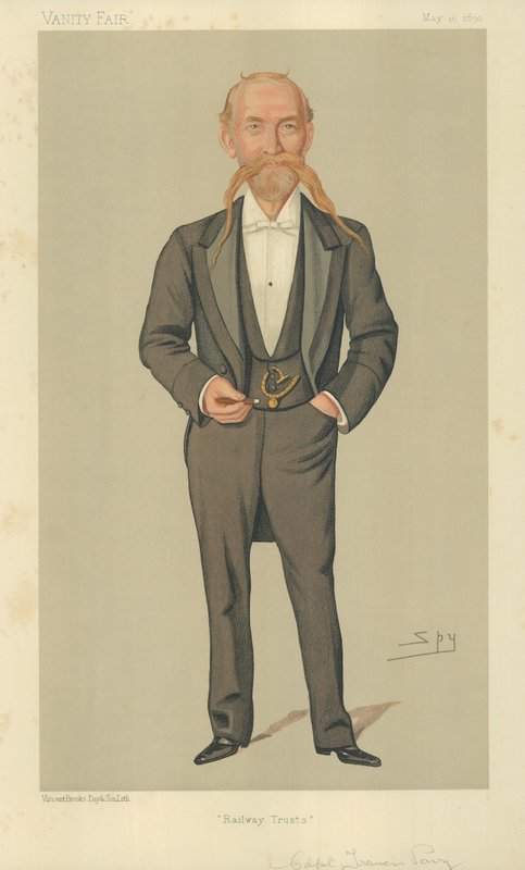 Captain Francis Pavy by Leslie Matthew Ward