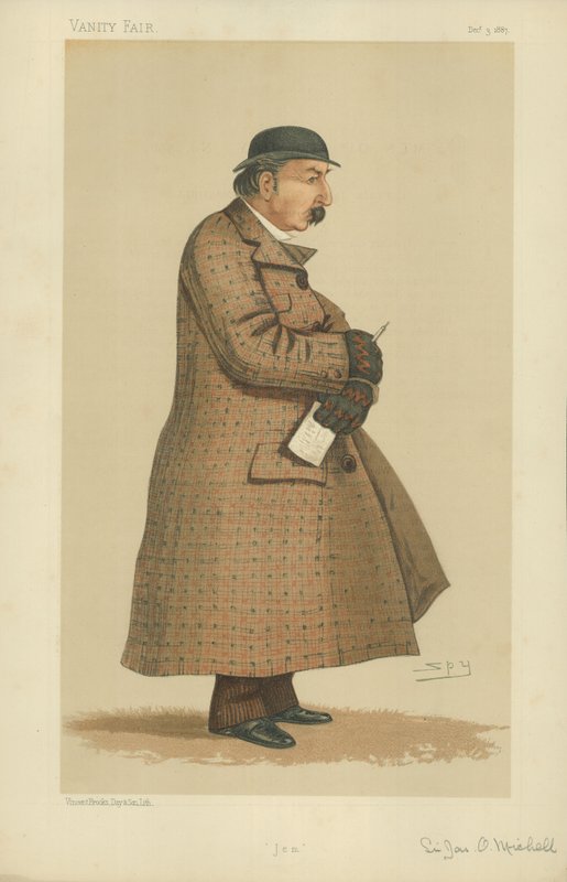 Captain James Octavius Machell by Leslie Matthew Ward