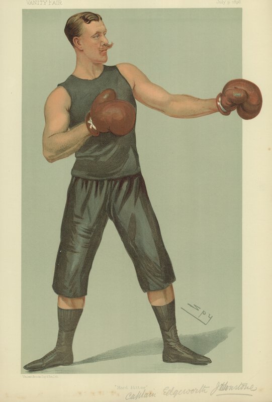 Captain Walter Edgeworth-Johnstone by Leslie Matthew Ward