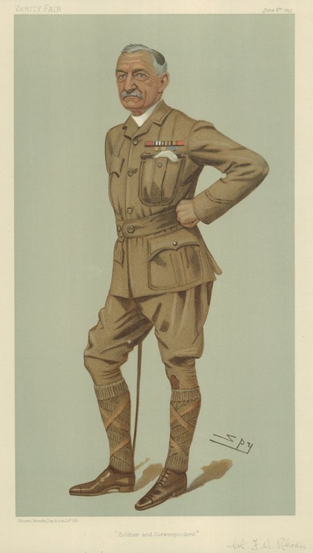 Colonel Francis William Rhodes by Leslie Matthew Ward